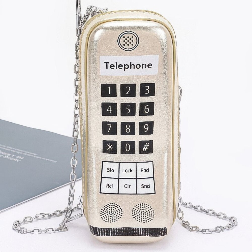 Metallic Handphone Novelty Bag